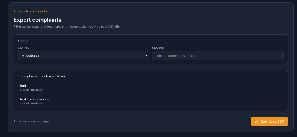 App screenshot